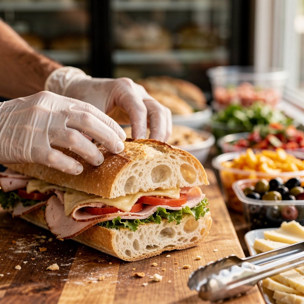 Carrillo Market & Deli in Santa Barbara showcasing fresh grocery produce and prepared deli foods for convenient pickup